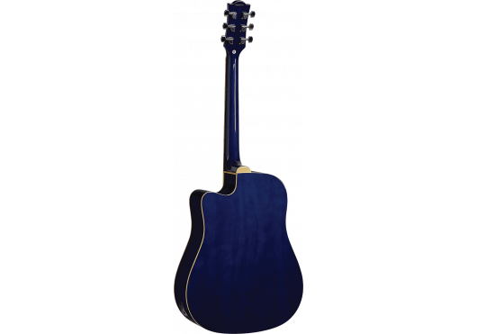 EKO Guitare électro Ranger Cutaway EQ Blue Sunburst