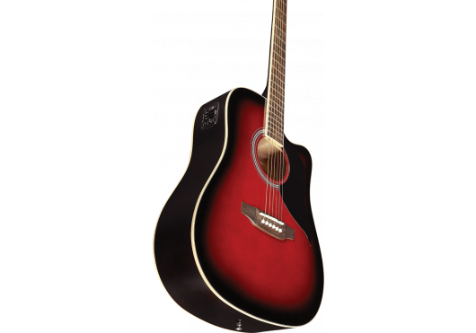 EKO Guitare électro Ranger Cutaway EQ Red Sunburst