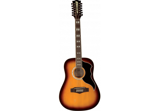 EKO Guitare Dreadnought 12 cordes Honey Burst