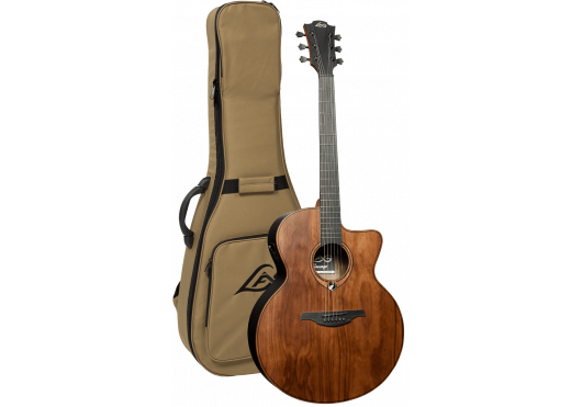 LAG Guitare acoustique Sauvage Jumbo Électro