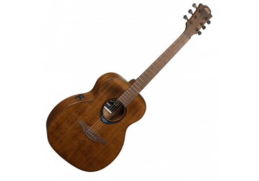 LAG Guitare acoustique BlueWave 1 Travel Électro Brown