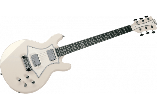 LAG Guitare ROXANE RACING CREME