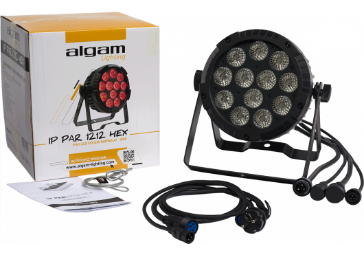 ALGAM LIGHTING PAR LED IP65 - 12 X 12W HEX